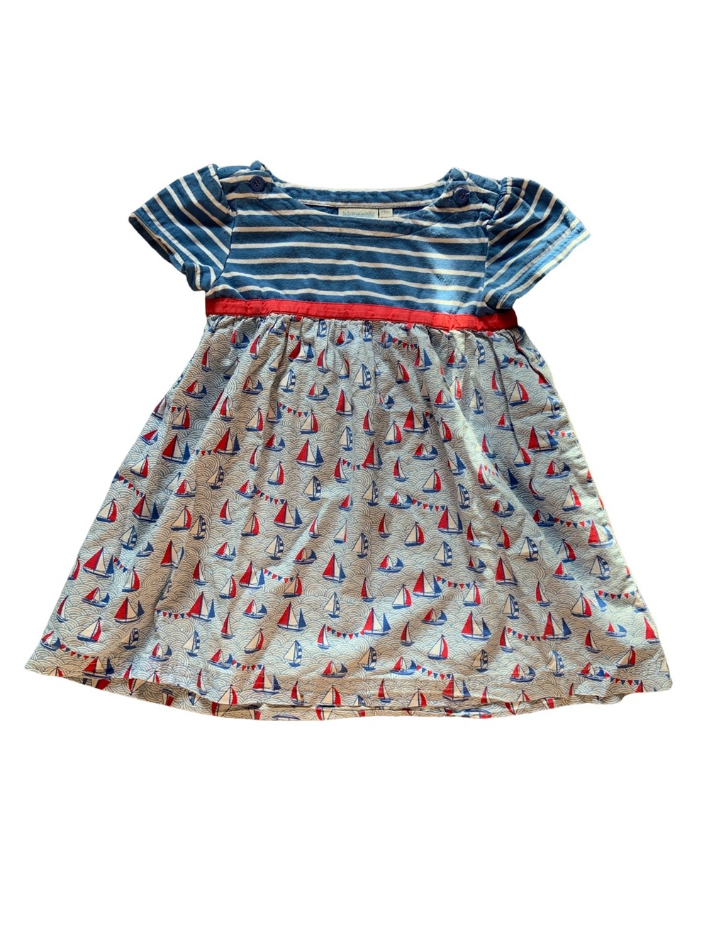 Jojo Maman Bébé Sailboat Print Dress